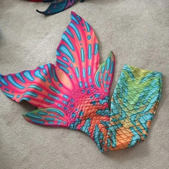 FINFOLK Mandarin Goby mermaid tail (newer stretch fabric) XS - Picture 5 of 5